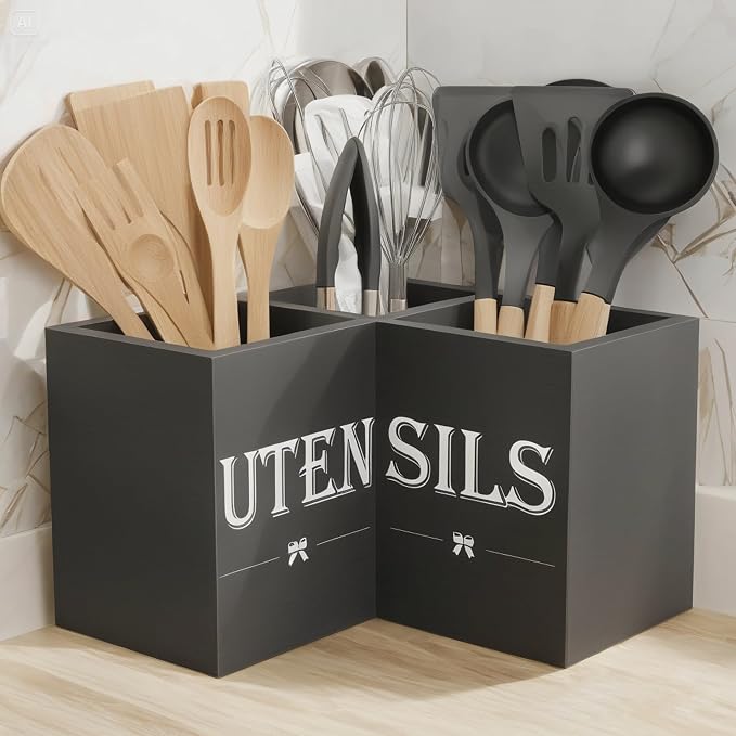Suli Extra Large Kitchen Utensils Holder - Image 3