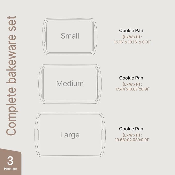 Bakken Swiss Cookie Sheet 3 Piece Set - Image 2