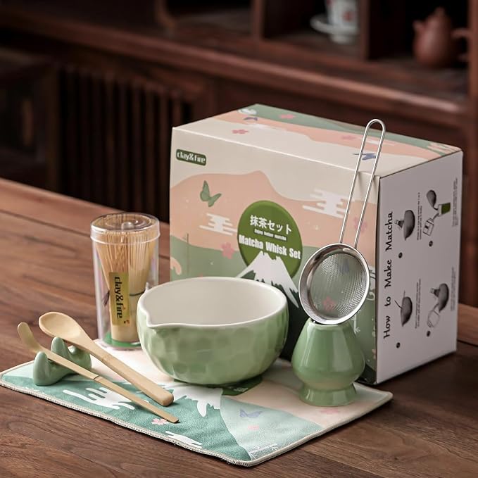 Clay&Fire Matcha Whisk Set, Gifts - Image 5