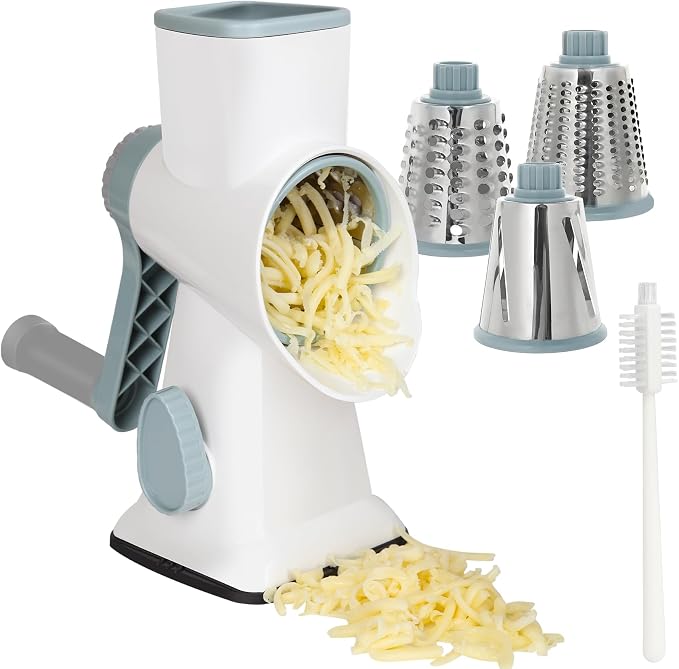 Rotary Cheese Grater Hand Crank by Unknown