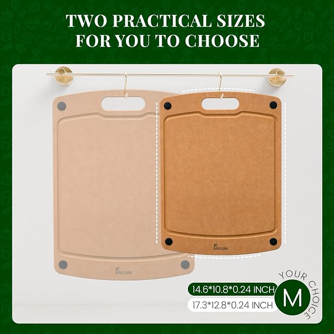 Kikcoin Wood Cutting Board, Cutting Boards - Image 2