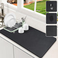 Dish Drying Mat for Kitchen Counter, Hide Stain Anti Absorbent for Kitchen by Etomiel