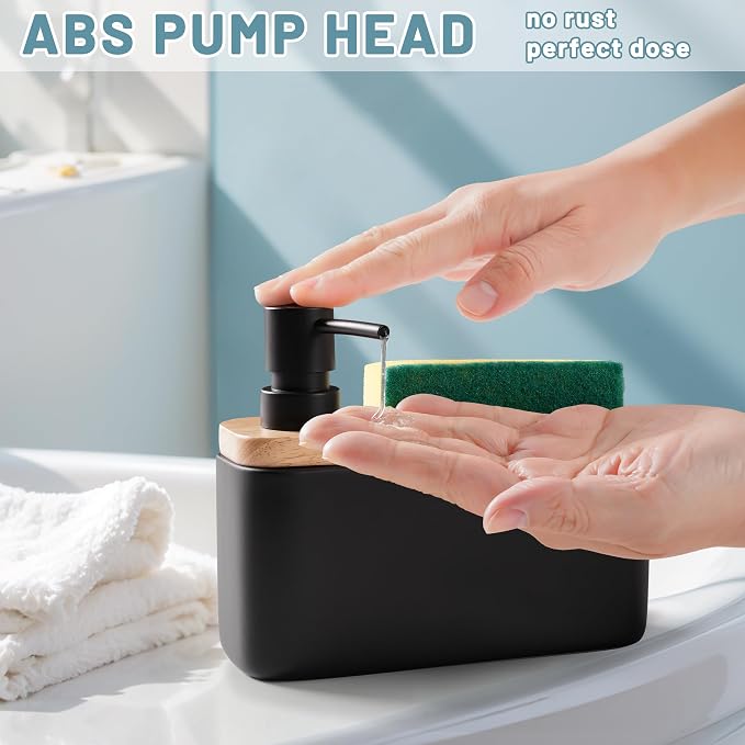 RQYIXI Black Soap Dispenser - Image 3