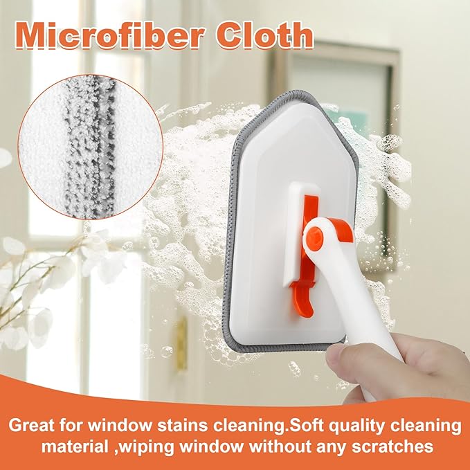 Long Handled Scrub Brush for Shower，3-in-1 Cleaning Brushes - Image 6