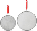 Splash Guard for Frying Pan, Frying Pan Screen Splatter Guard Set of 2 by Unknown