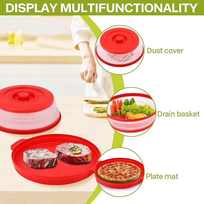 Microwave Splatter Cover for Food - Image 4