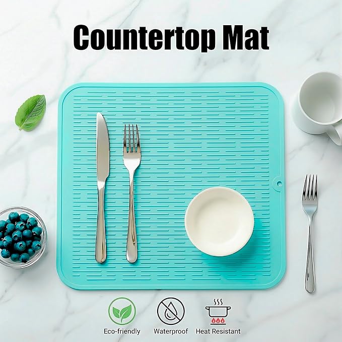 MicoYang Silicone Dish Drying Mat - Image 3