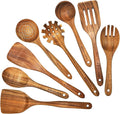Teak Wooden Spoons for Cooking by BOKALAKA