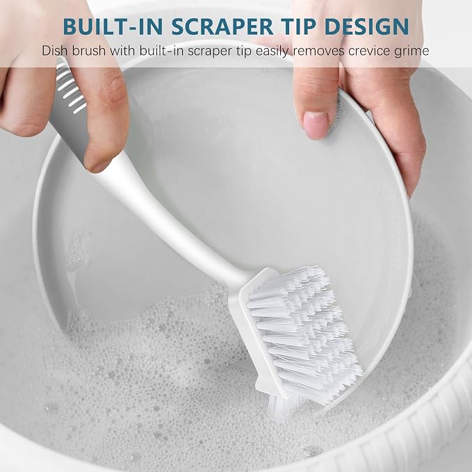 SetSail Dish Brush Set of 3 Piece, Dish Scrub Brush - Image 7