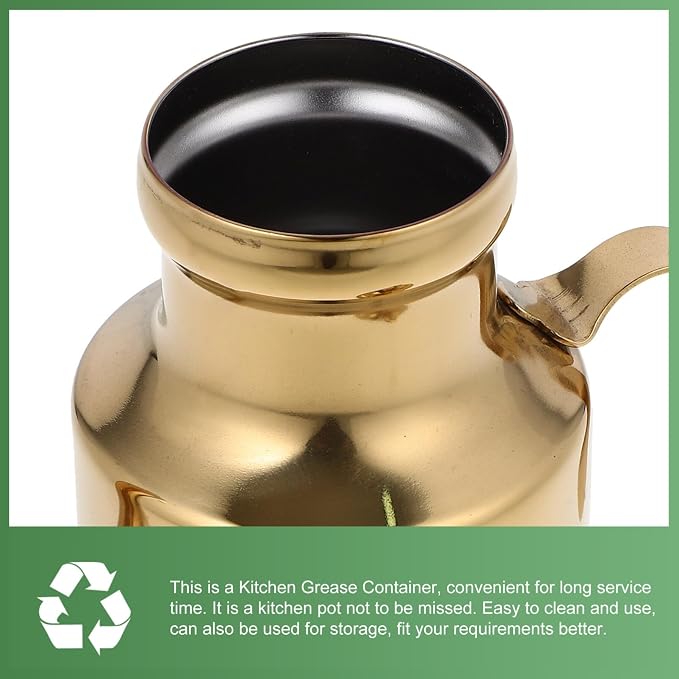Garneck Gold Olive Oil Dispenser Bottle - Image 5