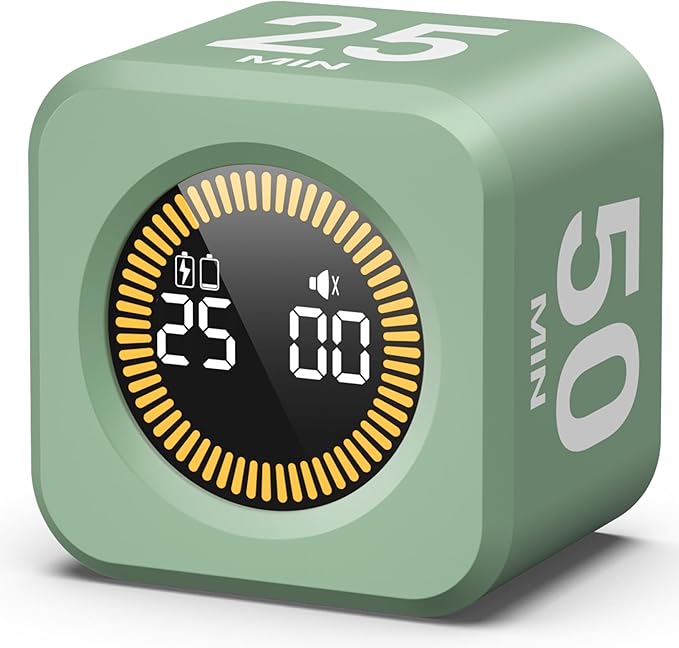 KADAMS Pomodoro Cube Timer Productivity Visual Timer by KADAMS