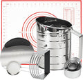 Baking Tool Kit: pastry cutter, flour sifter by Unknown