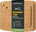 Keechee Dishwasher Safe Bamboo Cutting Boards Durable Lightweight Wood Cutting by Keechee