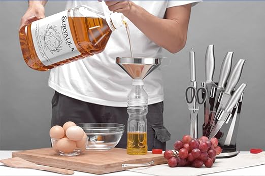 5.5-Inch 14CM Stainless Steel Kitchen Funnel - Image 5