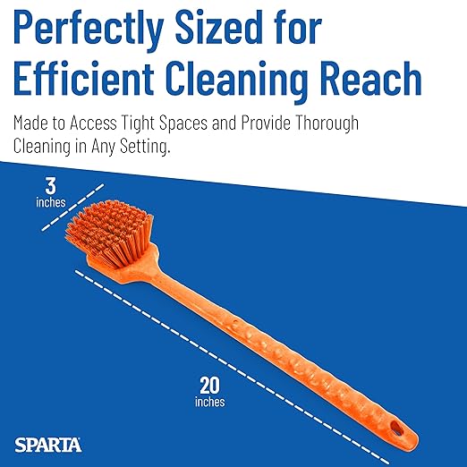 SPARTA 40501EC24 Plastic Large Scrub Brush, Kitchen Brush, Utility Brush - Image 5