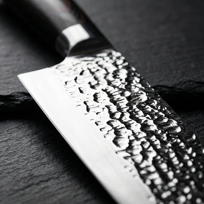imarku Nakiri Knife, Razor Sharp 7 Inch Multipurpose Vegetable Japanese Chef - Image 7