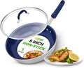 NutriChef 8" Fry Pan With Lid by NutriChef%E2%84%A2Kitchen