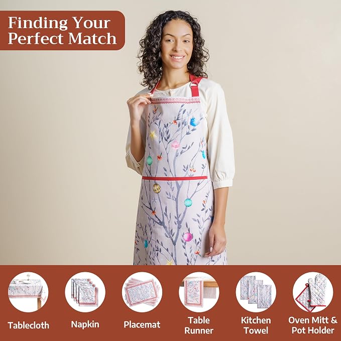 Maison d' Hermine 100% Cotton Apron - Image 4