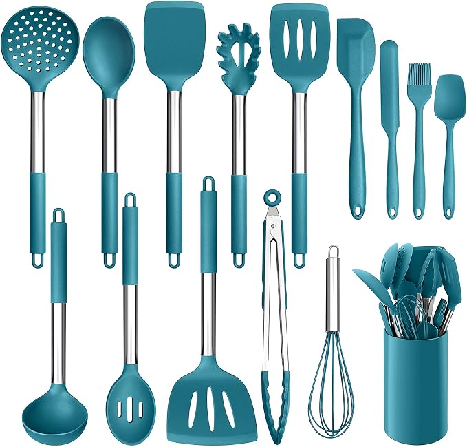LIANYU 15-Piece Kitchen Cooking Utensils Set by LIANYU