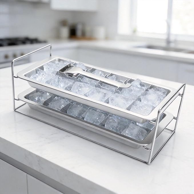 Stainless Steel Ice Cube Tray - Image 5