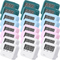 Weewooday 24 Pcs Digital Kitchen Timer Magnetic Timer Bulk On/Off Switch Minute by Weewooday