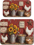 Dish Drying Mat for Kitchen Counter 2 Pack by Unknown