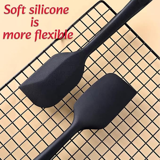 8 Pieces Silicone Spatula, 8.5 inch Non-stick Spatulas - Image 7