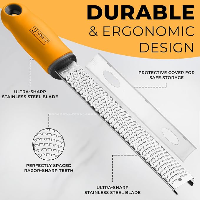 Orblue Lemon Zester & Cheese Grater - Image 4