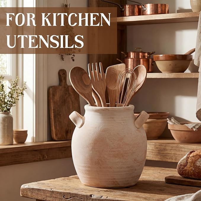Havawish Rustic Kitchen Utensil Holder - Image 4