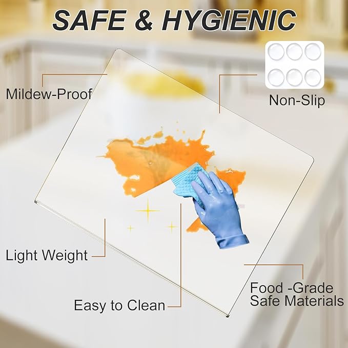 JJL Anti-Slip Acrylic Cutting Board - Image 2