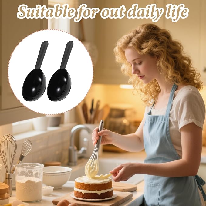 Plastic Coffee Measuring Spoons, 5 Pack Tablespoon Measuring Spoon 7g Short - Image 6