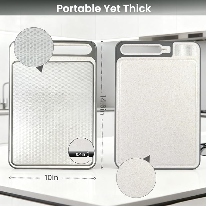 Stainless Steel Cutting Board, Dishwasher Safe, Scratch-Resistant - Image 2