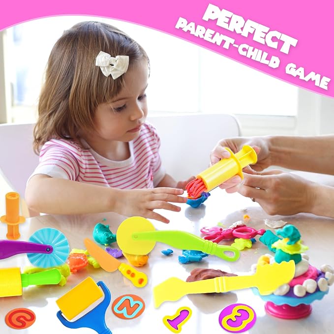 Playdough Tools Set, Creative Play Dough Accessories - Image 7