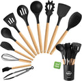 SAKAMOSH Silicone Cooking Utensils Set by SAKAMOSH