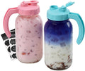Soligt Glass Mason Jar Pitchers by SOLIGT