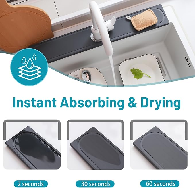 Faucet Mat for Kitchen Sink - Image 3