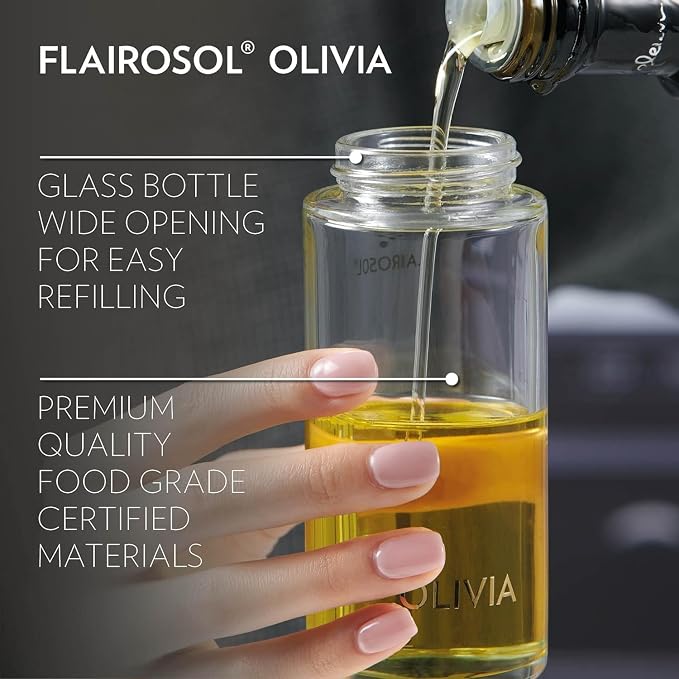 OLIVIA SIGNATURE Advanced Kitchen Oil Sprayer Technology, Fine Mist & Portion - Image 7
