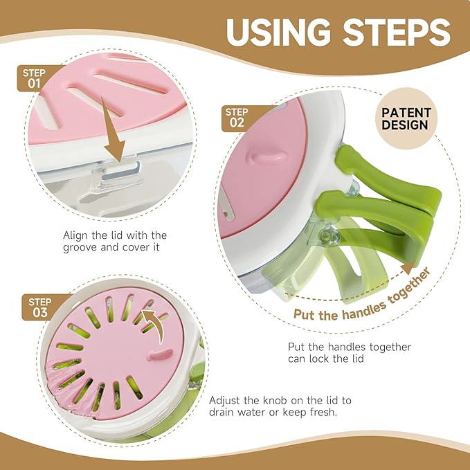 Fruit Vegetable Washing Bowl - Image 7