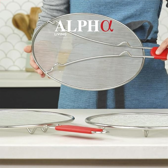ALPHA LIVING 2 Pack Splatter Guard - Image 3