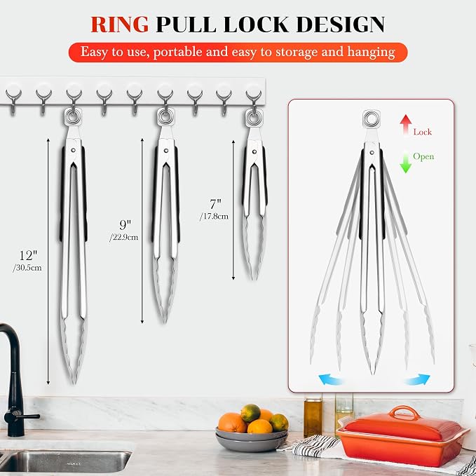 Kitchen Tongs for Cooking - Image 6