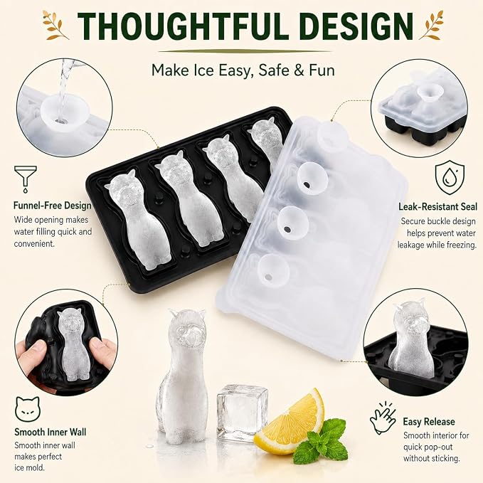Alpaca Ice Cube Tray Mold - Image 3