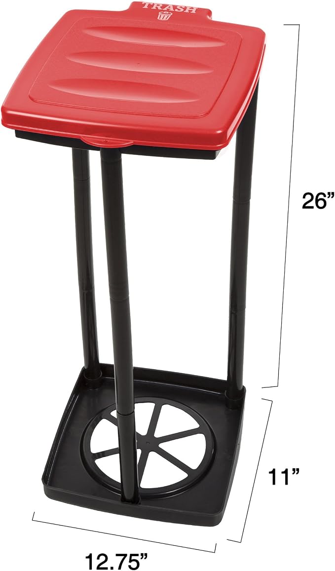 Portable Trash Bag Holder – Collapsible 13-Gallon Garbage Bin - Image 3