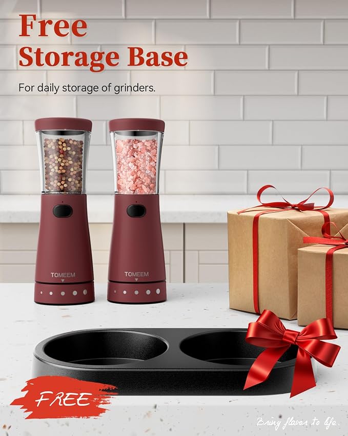 Electric Salt and Pepper Grinder Set - Image 9