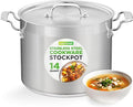 NutriChef Stainless Steel Cookware Stockpot by NutriChef%E2%84%A2Kitchen