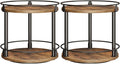 YATINEY Spice Rack, 2-Tier Turntable Organizer, Rotating Spice Rack Organizer by Yatiney