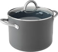 GreenPan Lima Hard Anodized Healthy Ceramic Nonstick 8QT Stock Pot by GreenPan