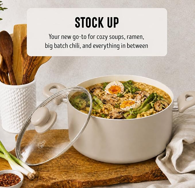 GreenLife 5 Quart Nonstick Stock Pot - Image 5