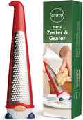 OTOTO Grater - Stainless Steel, BPA Free, Dishwasher Safe, Fun Kitchen Gadget by OTOTO