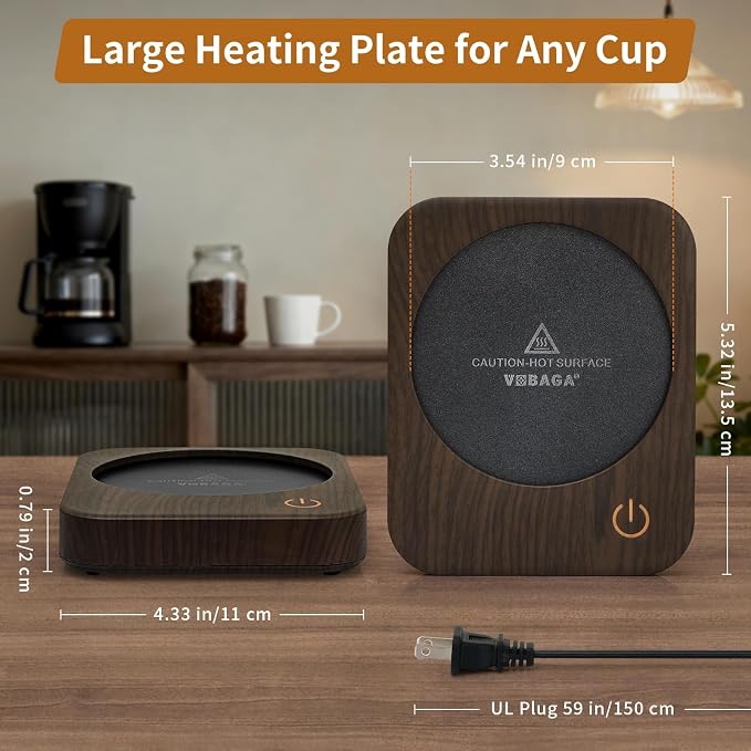 VOBAGA Coffee Mug Warmer for Desk - Image 4