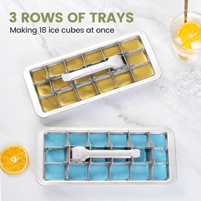 Stainless Steel Ice Cube Tray - Image 2